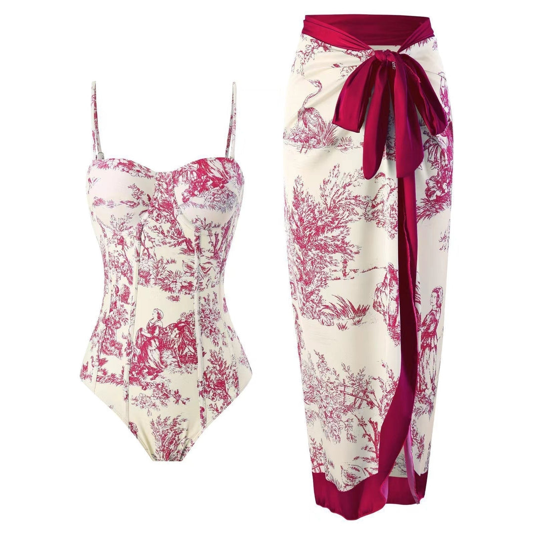 Shaila | Elegant Printed Swim Set