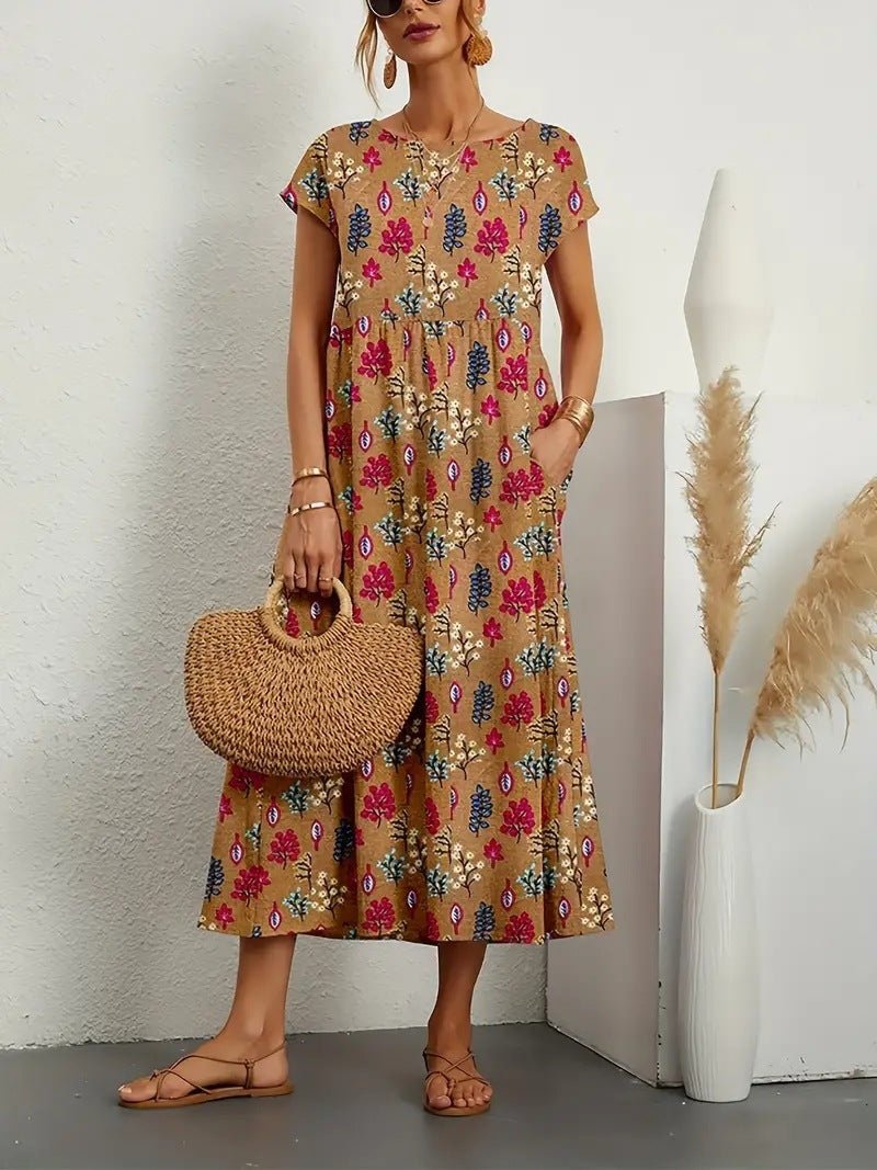 Halle | Timeless Floral Dress