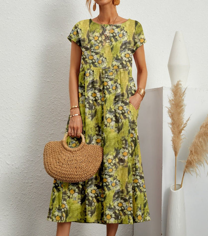 Halle | Timeless Floral Dress