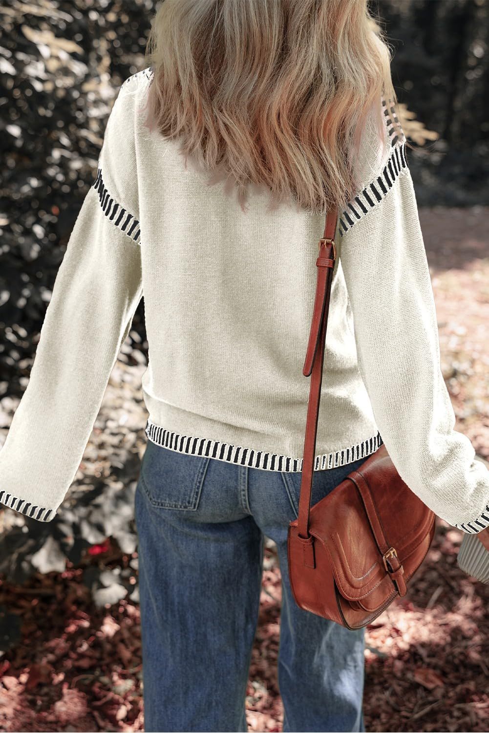 Maria | Chic Contrast Sweater