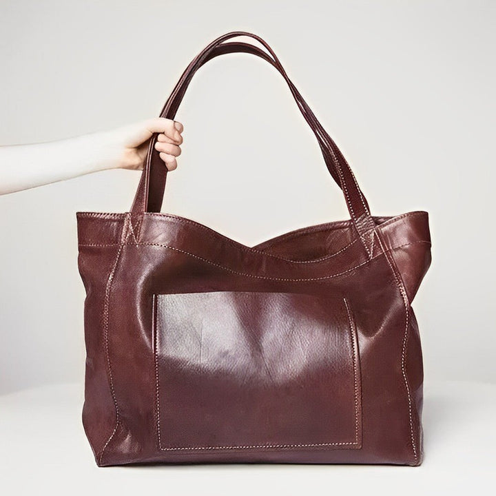 Sunset Luxe | Timeless Leather Shoulder Bag
