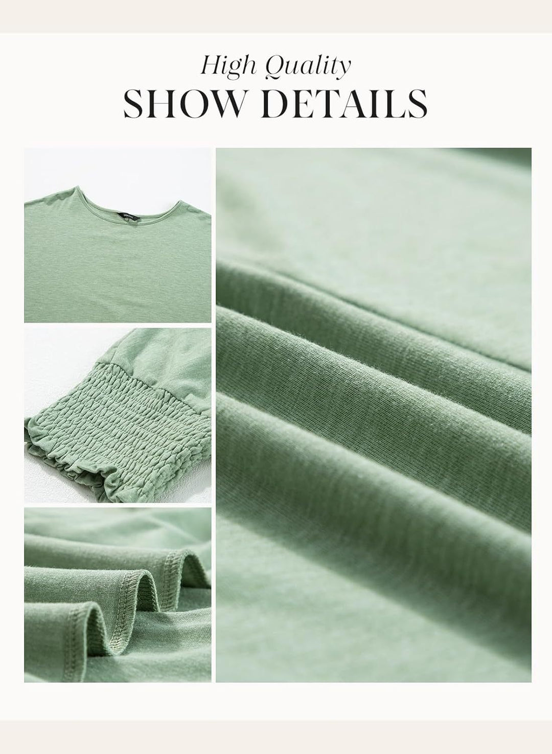 Wendy | Classic Crewneck Blouse