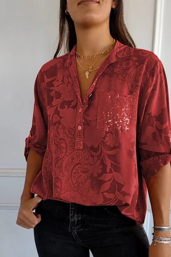 Lexy | Elegant Sequin Top