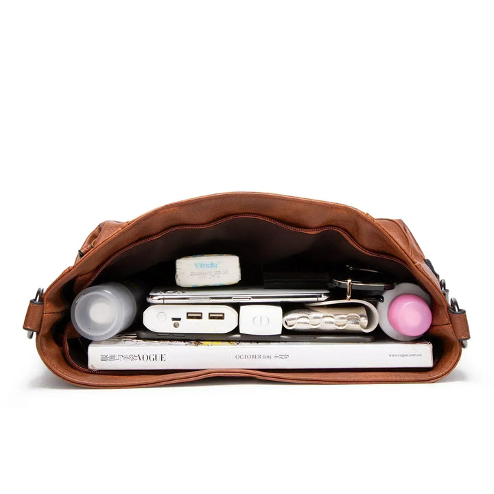 Evening Glow | Luxe Leather Bag