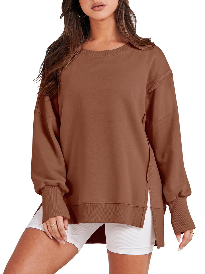 Rosie | Oversized Crew Neck Sweatshirt