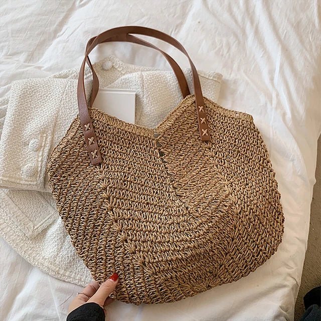 Holly | Boho Straw Bag