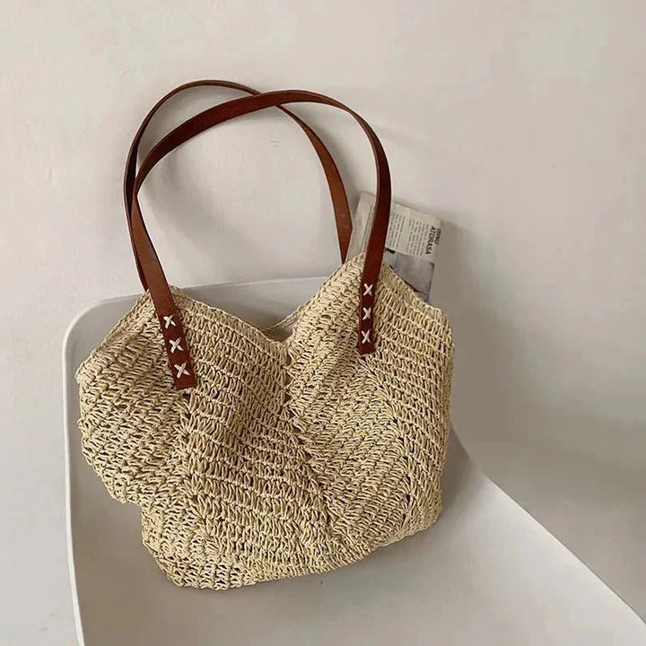 Holly | Boho Straw Bag