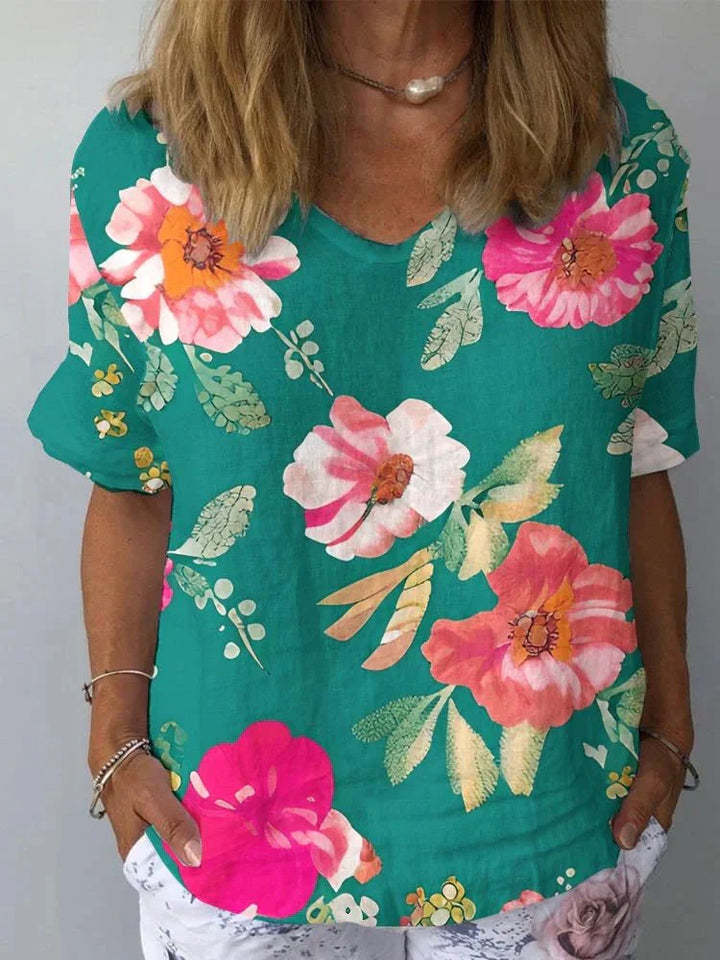 Maylee | Timeless Floral Top