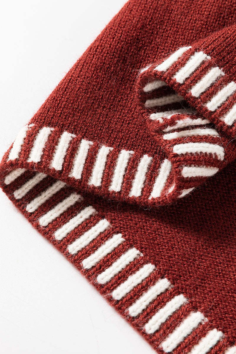 Maria | Chic Contrast Sweater